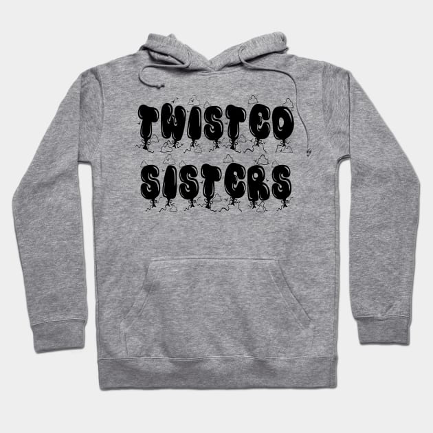 Balloon Clouds - Twisted Sisters Hoodie by kelly.craft